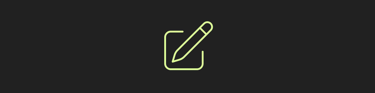 writing icon