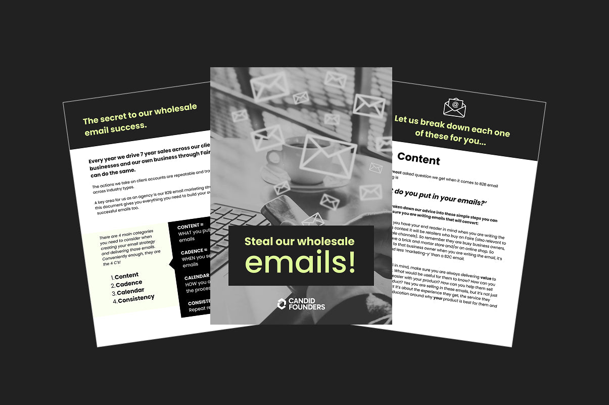 candid founders steal our emails