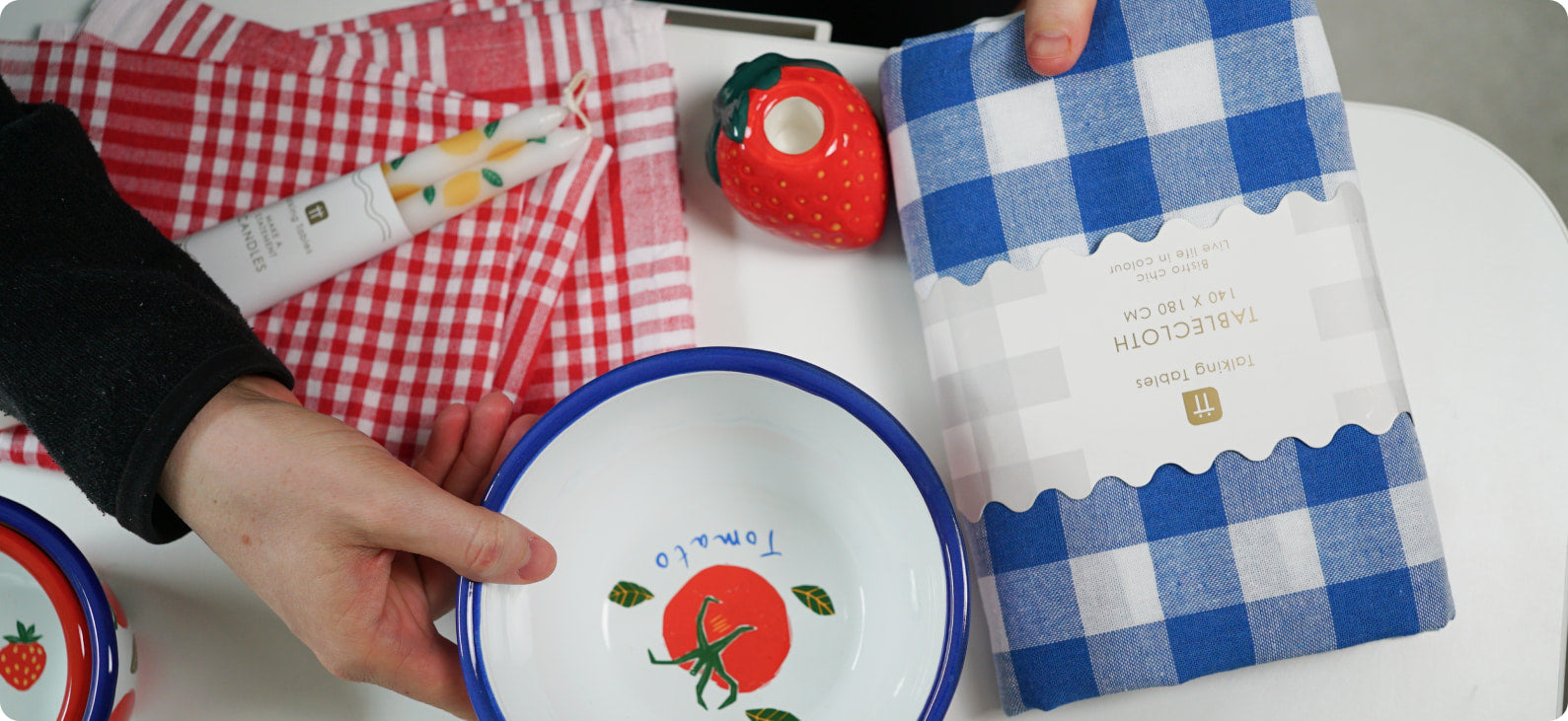 Talking Tables products