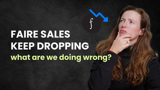 Faire sales keep dropping