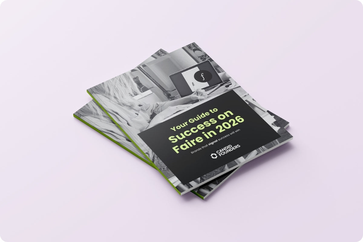 Booklet titled 'Your Guide to Success on Fair in 2020' on a light purple background