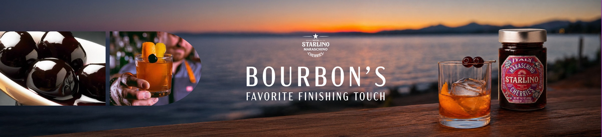 Hotel Starlino Bourbon Month Faire shop banner