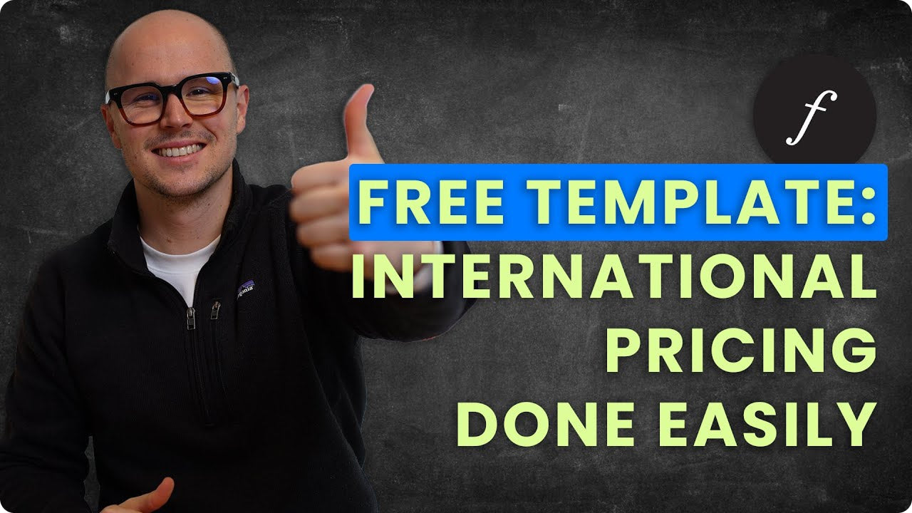 Free International Pricing Template